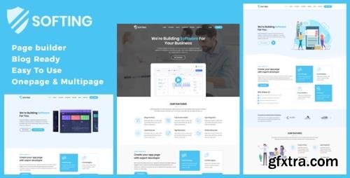 ThemeForest - Softing v1.2.6 - WordPress Software Landing Page Theme - 23177965