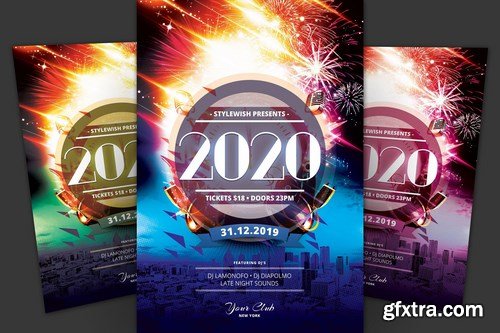 New Year Flyers