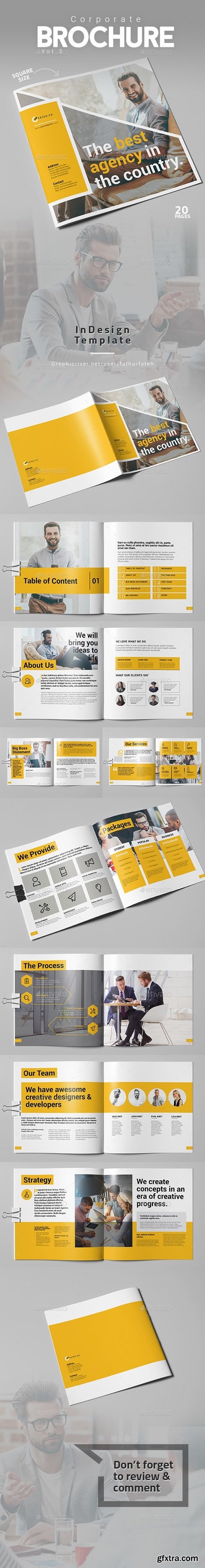 GraphicRiver - Corporate Brochure Vol.3 - Square 19528043