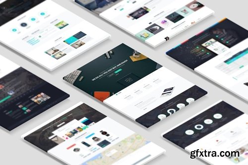 Web Themes Mockup