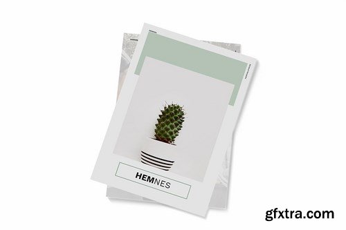 Hemnes Lookbook A4 Brochure Template