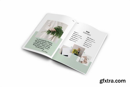 Hemnes Lookbook A4 Brochure Template