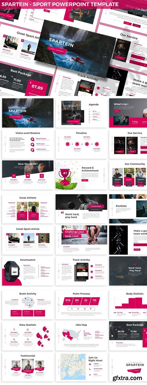 Spartein - Sport Powerpoint Template