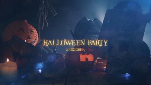 Videohive - Halloween Party Slideshow