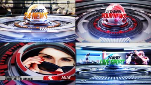 Videohive - 24 World News Complete Broadcast Package