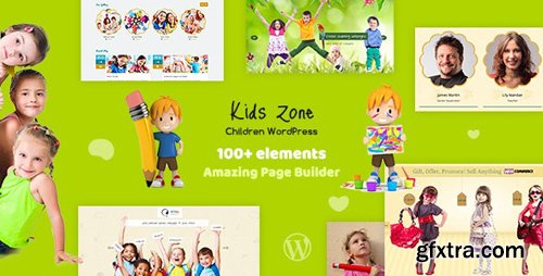 ThemeForest - Kids Zone v5.1 - Children, School WordPress Theme - 6787343