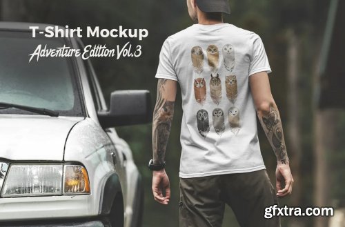 T-Shirt Mockup Adventure Edition Vol. 4