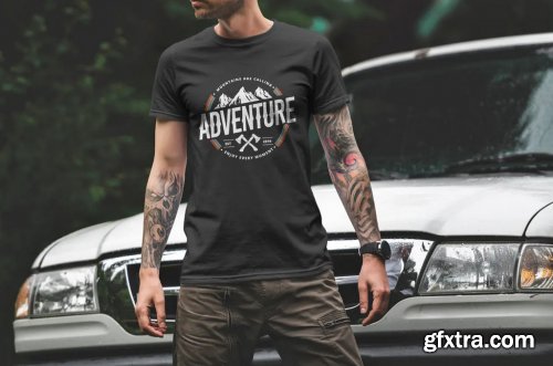 T-Shirt Mockup Adventure Edition Vol. 4