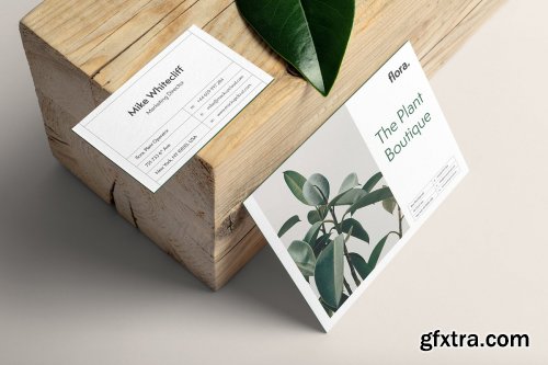 CreativeMarket - Flora Branding Mockup 4117037