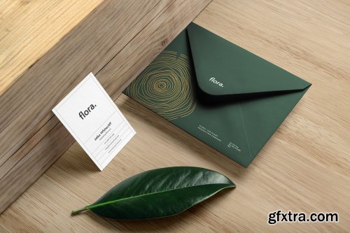 CreativeMarket - Flora Branding Mockup 4117037