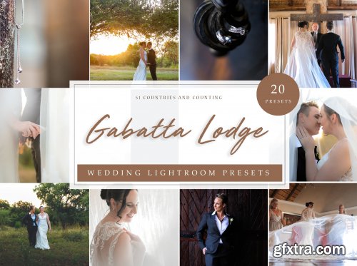 CreativeMarket - Lightroom Wedding Presets | Gabatta 4144108