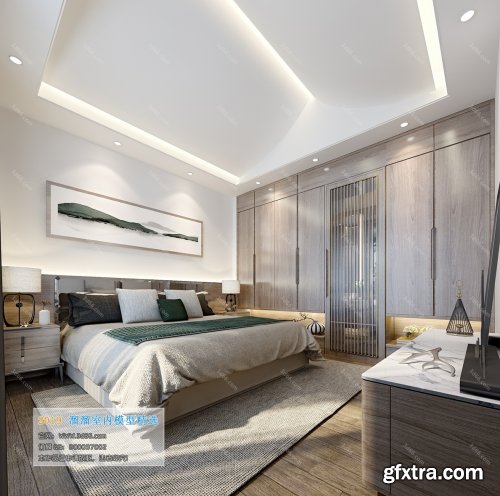 Modern Style Bedroom 144 (2019)