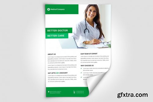 CreativeMarket - Medical Flyer 2578923