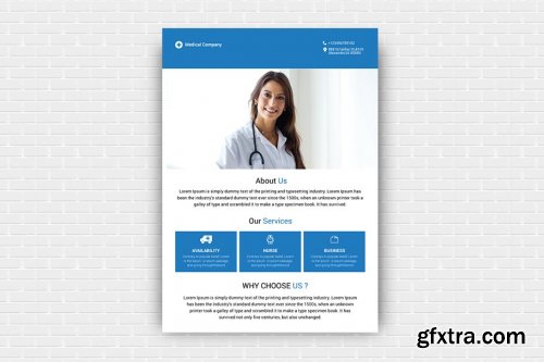 CreativeMarket - Medical Flyer 2578939