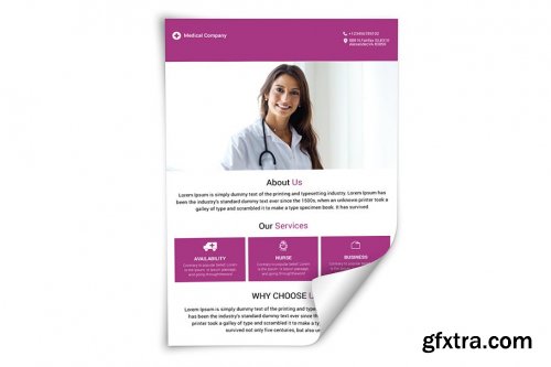 CreativeMarket - Medical Flyer 2578939