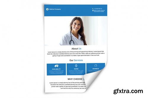 CreativeMarket - Medical Flyer 2578939