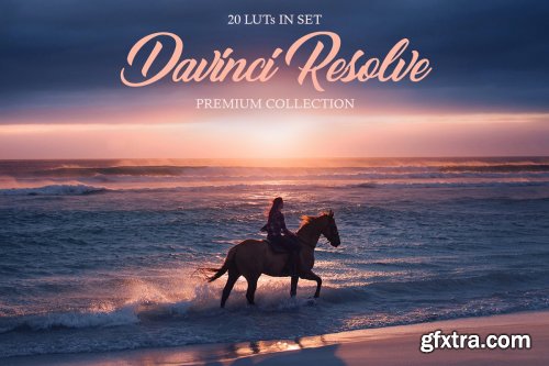 CreativeMarket - Davinci Resolve LUTs 4165424