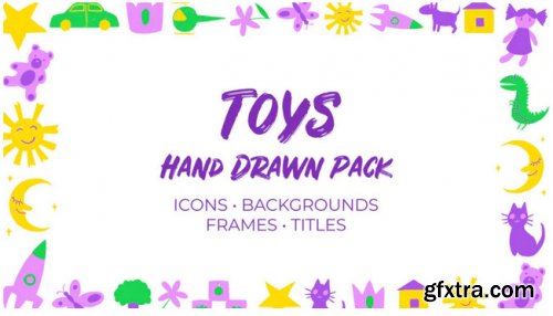 Toys Hand Drawn Pack 301510