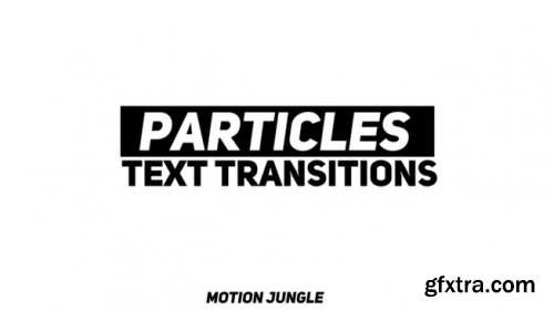 Particles Text Transitions 304601