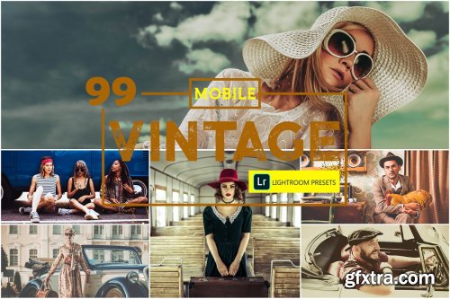 CreativeMarket - VINTAGE MOBILE LIGHTROOM PRESETS 4130117