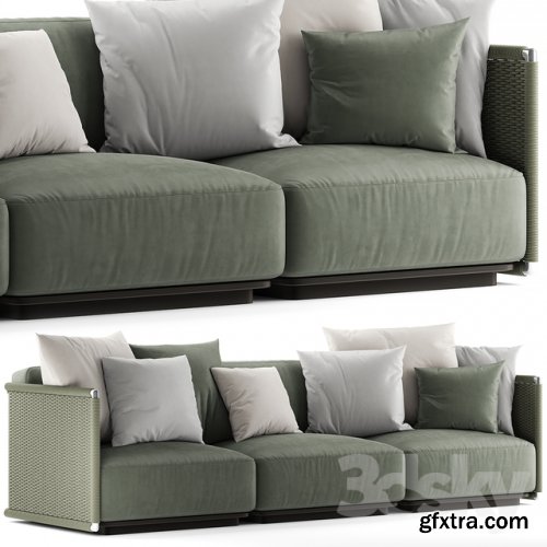 Sofa flexform eddy 