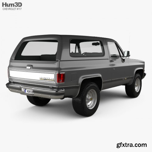 Chevrolet Blazer (K5) 1989 3D model