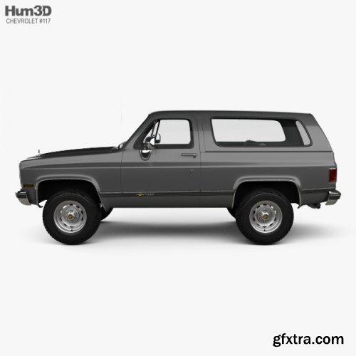 Chevrolet Blazer (K5) 1989 3D model