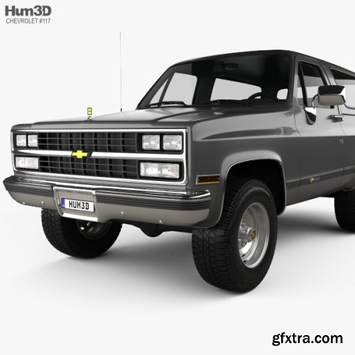 Chevrolet Blazer (K5) 1989 3D model