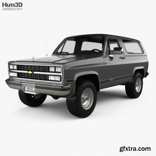 Chevrolet Blazer (K5) 1989 3D model