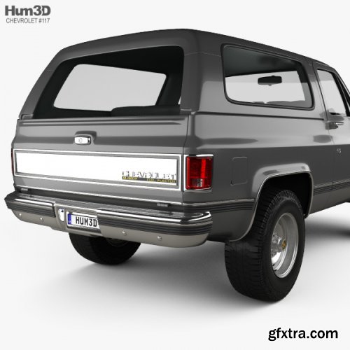 Chevrolet Blazer (K5) 1989 3D model