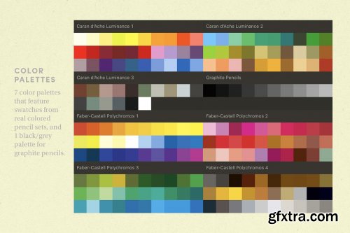 CreativeMarket - Pencil Pack – Procreate Brushes 4174826