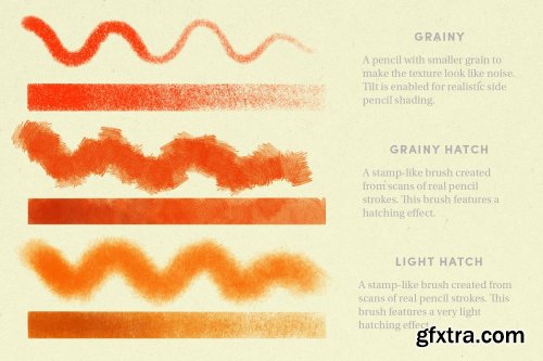 CreativeMarket - Pencil Pack – Procreate Brushes 4174826