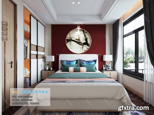 Modern Style Bedroom 153 (2019)