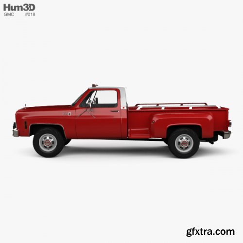 GMC Sierra Grande 454 Pickup 1979 3D model