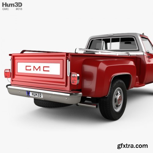 GMC Sierra Grande 454 Pickup 1979 3D model