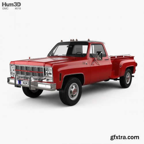 GMC Sierra Grande 454 Pickup 1979 3D model