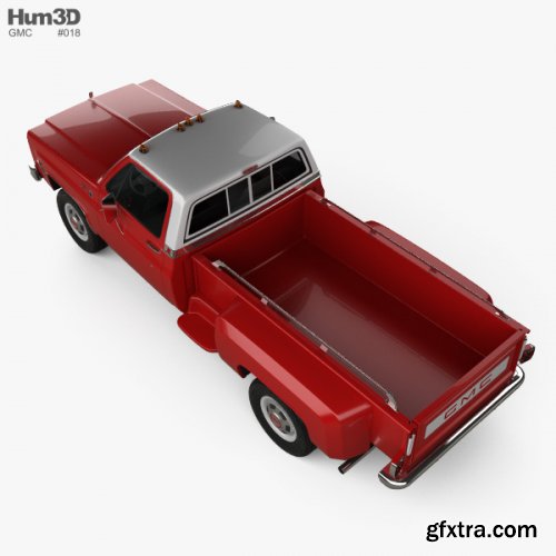 GMC Sierra Grande 454 Pickup 1979 3D model