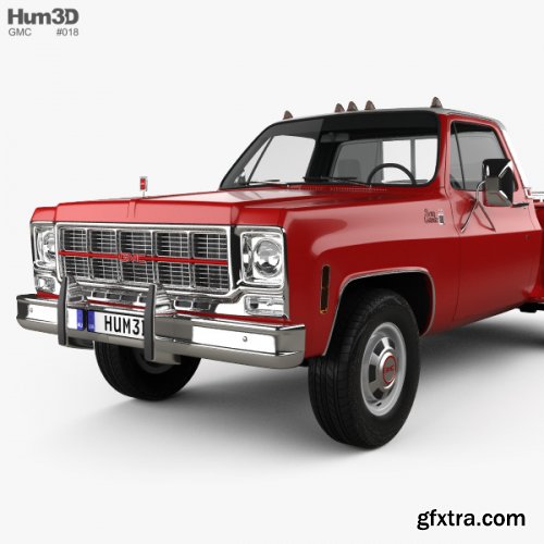 GMC Sierra Grande 454 Pickup 1979 3D model