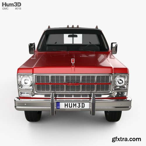 GMC Sierra Grande 454 Pickup 1979 3D model