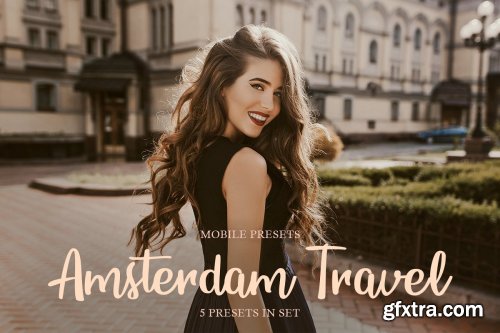 CreativeMarket - Amsterdam Travel Mobile Presets 4121000