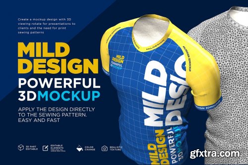 CreativeMarket - Raglan T-Shirt - 3D Mockup 4166472