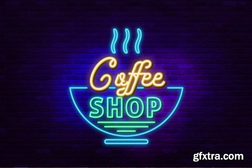 CreativeMarket - Neon Sign-Illustrator Effects 4115171