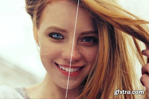 CreativeMarket - 50 Photoshop Actions Retouching Skin 4167869