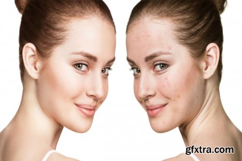 CreativeMarket - 50 Photoshop Actions Retouching Skin 4167869