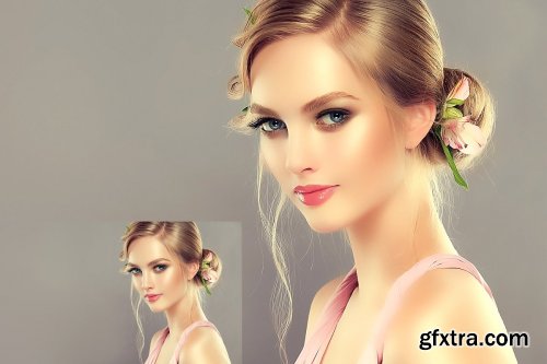 CreativeMarket - 50 Photoshop Actions Retouching Skin 4167869