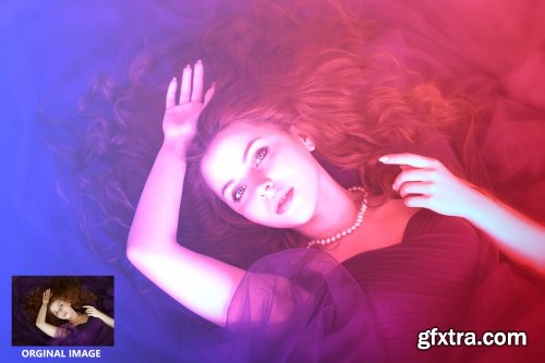 CreativeMarket - Color Gel Effect - Photoshop Action 4145587