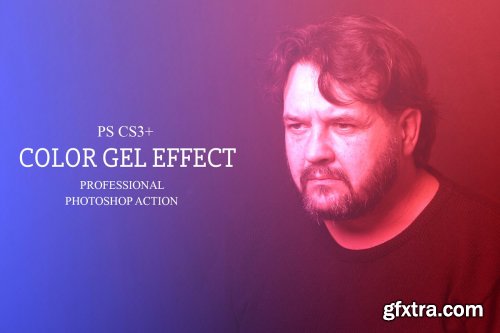 CreativeMarket - Color Gel Effect - Photoshop Action 4145587