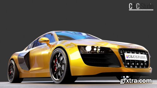 Audi R8 3d model