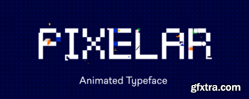 Pixelar - Animated Typeface 1.3 for After Effects MacOS