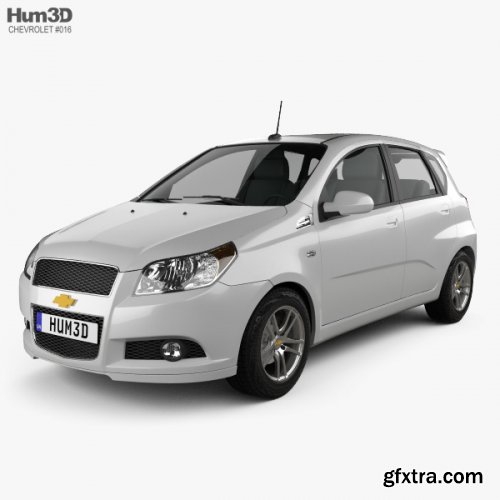 Chevrolet Aveo 5-door 2009 3D model